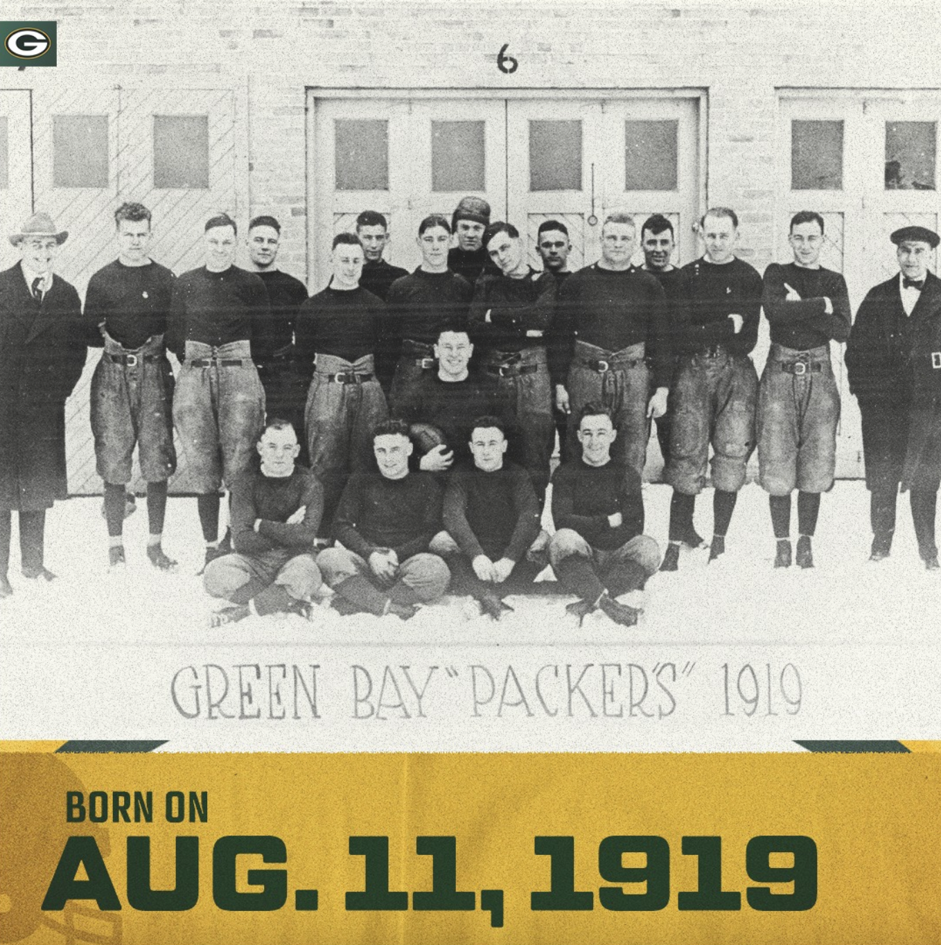 1919 green bay packers